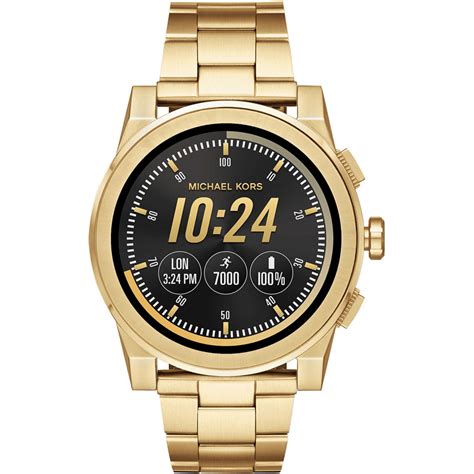 michael kors access grayson watch band size|access grayson watch reviews.